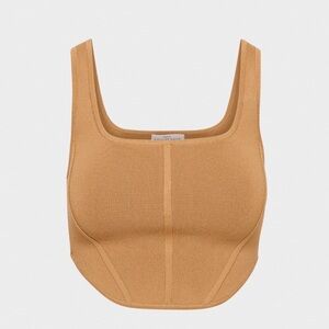 Aritzia Scuplt Knit bustier tank
